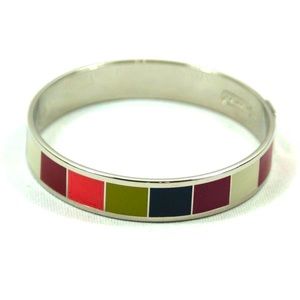 Coach silver legacy bracelet